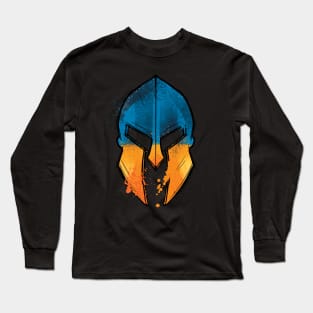 Helmet ukranian Long Sleeve T-Shirt